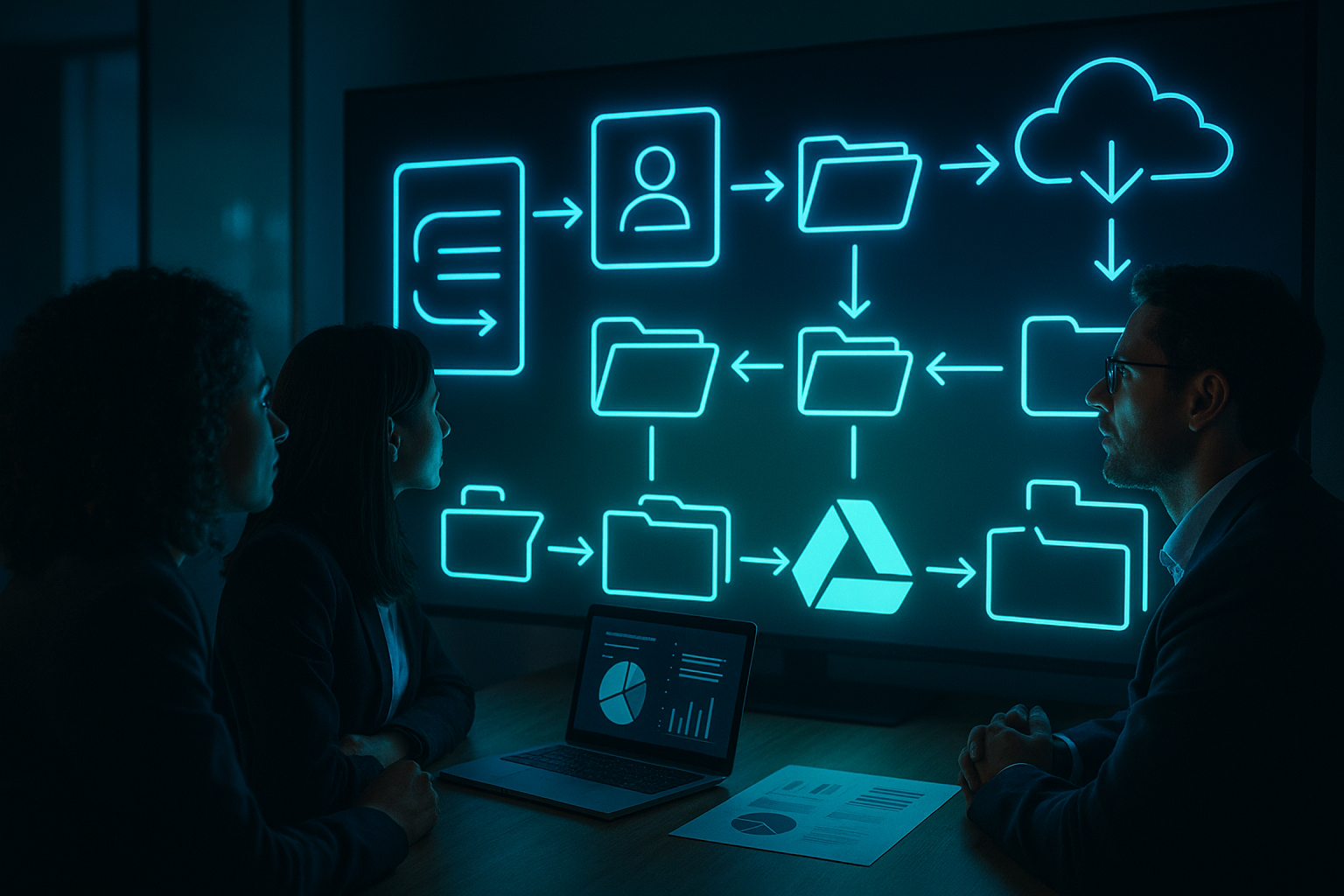 Download e organização automatica de arquivos
